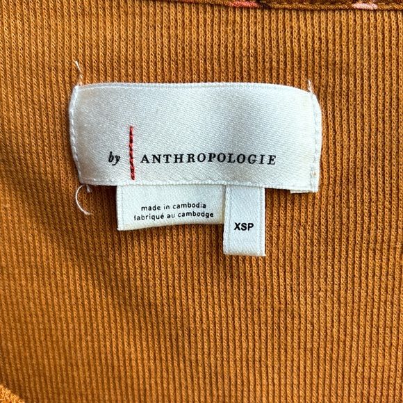 Anthropologie rust Annette Top - Picture 3 of 9